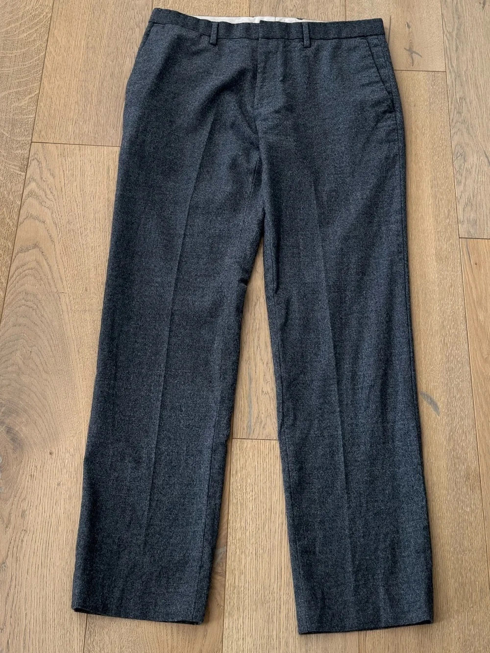 Banana Republic Modern Slim Fit Grey Dress Wool Pants Size 32